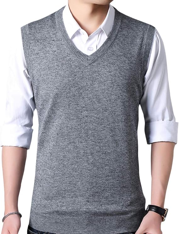 Amazon Mirroryou ニットベスト メンズ 冬 ウール ニット トップス ベスト 通販