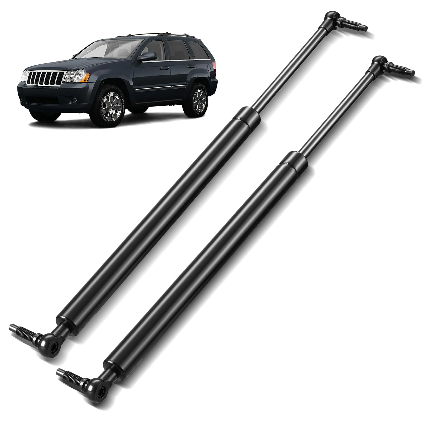 Photo 1 of ARANA Trunk Struts Lift Support for Jeep Grand Cherokee 1999-2004, Rear Hatch Replacement Shocks Fits 1999-2004 Cherokee Base/Laredo/Limited/Overland/TSi withTorx End Fittings, 2 Pcs