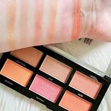 Profusion Cosmetics Blush III 6 Shade Palette Lightweight Smooth Blendable view 4