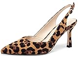 Rilista Women's Slingback Kitten Heels Closed