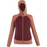 Icebreaker Merino womens Quantum Hybrid Long Sleeve Full-zip Hooded Jacket