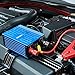 VOLTCUBE AP0801 Power Inverter 12V DC to 110V AC Converter with 4.8A Dual USB Car Adapter with 2 Independent AC outlets, 400 W