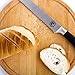 Blue Key World Bread Knife Ultra Sharp. Well Balanced Kitchen Knives. Rust-Free 8 Inch Serrated Blade. All Types of Bread Including Hard Crusts. Sturdy Slicer, Comfortable, Ergonomic Handle. Gift Idea