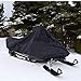 Budge SM-3 Sportsman Snowmobile Cover, Waterproof, Black, Large: Fits snowmobiles 130