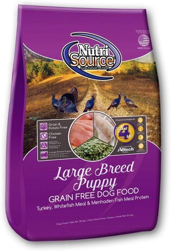 nutrisource small and medium breed puppy grain free