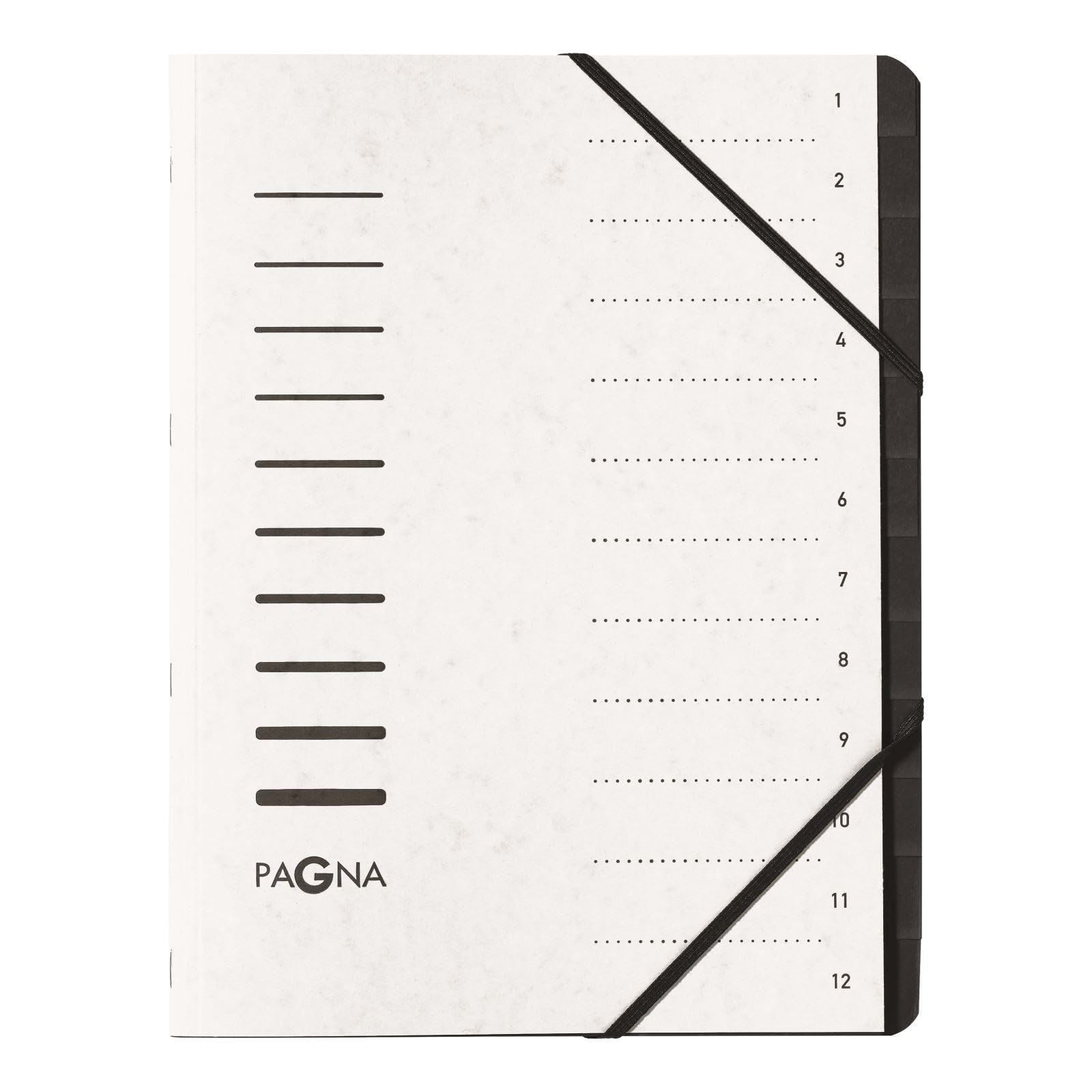 PAGNA Pagna 40059-08 Folder 12 Pieces White