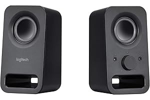 Logitech Multimedia Speakers Z150 with Stereo Sound for Multiple Devices, Black