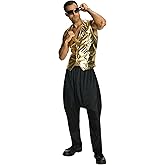 Rubies MC Black Costume Pants for Adults, Men's Standard