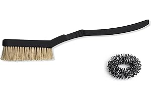 FOOTLESS BIRD Rock Climbing & Bouldering Brush, Ergonomic, High Density Wild Boar's Thick Hair Bristles, 100% Recyclable, Strong Outdoor & Indoor Free Spiky Ring