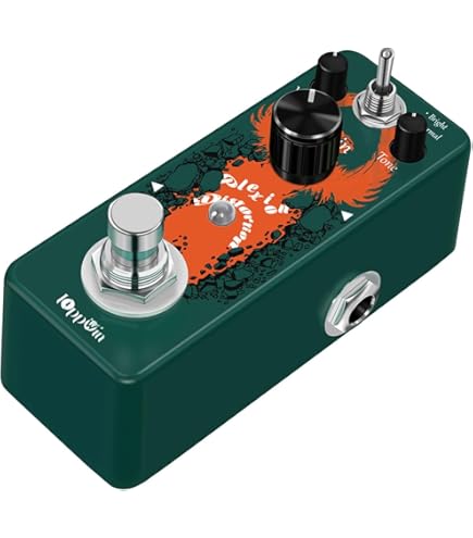 Amazon.com: Rowin Plexion Distortion Pedal for Guitar and Bass