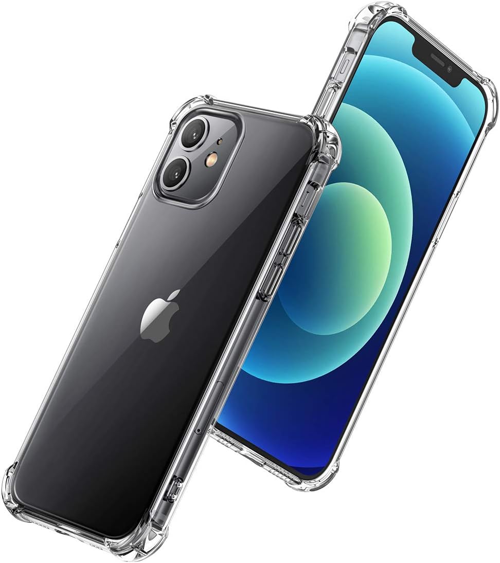UGREEN Clear Case Compatible For iPhone 12/12 Pro Transparent Cover TPU