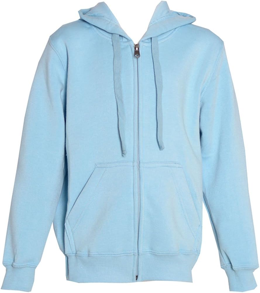 girls light blue hoodie