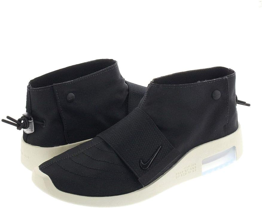 nike fear of god black fossil