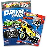 Hot Wheels Coloring Book Set (2 Books)