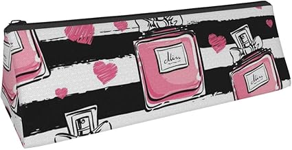 Amazon ペンケース ペンポーチ 香水 優雅 少女 男子 女子 筆箱 化粧ポーチ 収納 小物入れ おしゃれ かわいい 大容量 三角 ポリエステル 中学生 シンプル オフィス用 個性 高校生 Bolaco ペンケース 文房具 オフィス用品