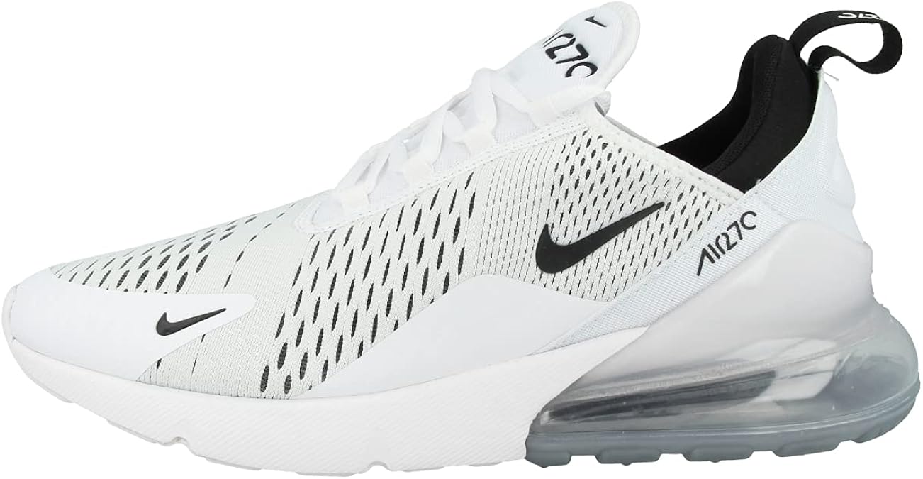 Amazon.com | Nike womens Nike Women's Air Max 270 White/Black Ah6789-100 | Shoes