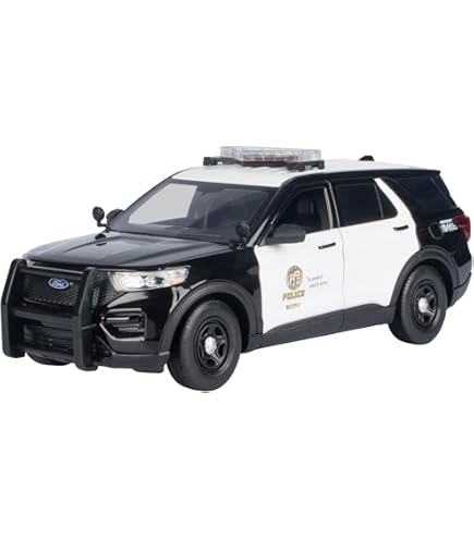 Amazon.com: 2022 Police Interceptor Utility Black and White