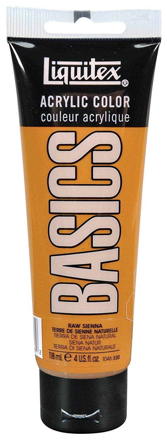 Liquitex Basics Acrylic, 118 ml Tube - Raw Sienna — image 1