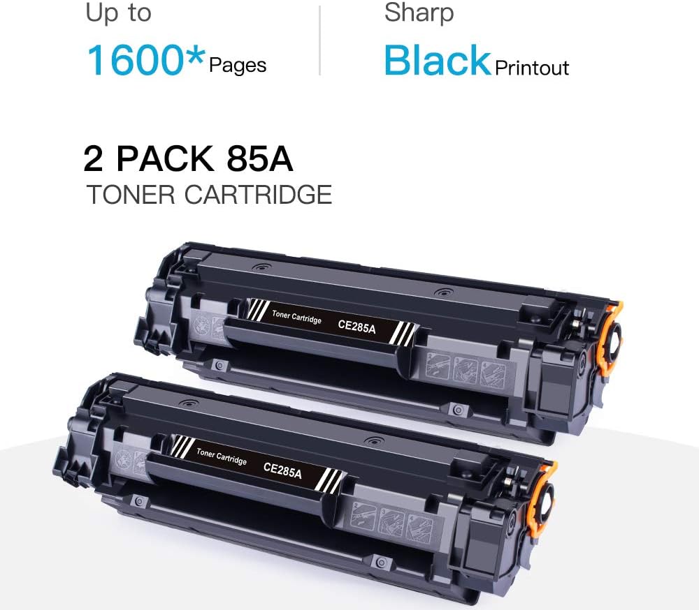 GPC Image 85A Toner Compatible for HP 85A CE285A Black Toner Cartridge for P1102W P1102 P1100 P1106 M1136 M1130 M1132 M1134 M1212 M1212NF M1213NF M1132MFP M1217NFW M1134MFP M1136MFP (Black - Image 3