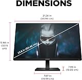 HP OMEN 24 Gaming Monitor 23.8" Full HD IPS 165Hz FreeSync Premium view 9