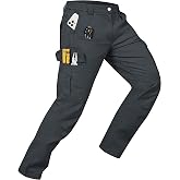 MOURCE Tactical Pants for Men Stretch Cargo Ripstop Waterproof Work Outdoor