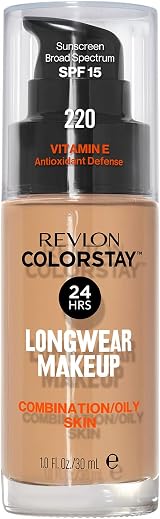 Revlon ColorStay Liquid Foundation for Combination/Oily Skin SPF 15 30 ml (220