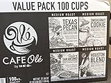 100 cups- Cafe Ole Value Pack-Texas Pecan, San