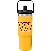 FOCO Unisex NFL Team Logo Insulated Travel Mug 30oz Straw Tumbler
