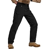 Hiwise Men's Quick Dry Cargo Pants Water Resistant Tactical Pants Lightweight Stretch Outdoor Work Hiking Pants