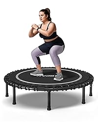 BCAN 48" Adult Fitness Trampoline with Durable
