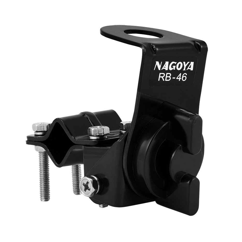 Bewinner 360° Mobile Antenna Adjustable Stand, Heavy Duty Stainless Steel Mount for Car Mobile Radio