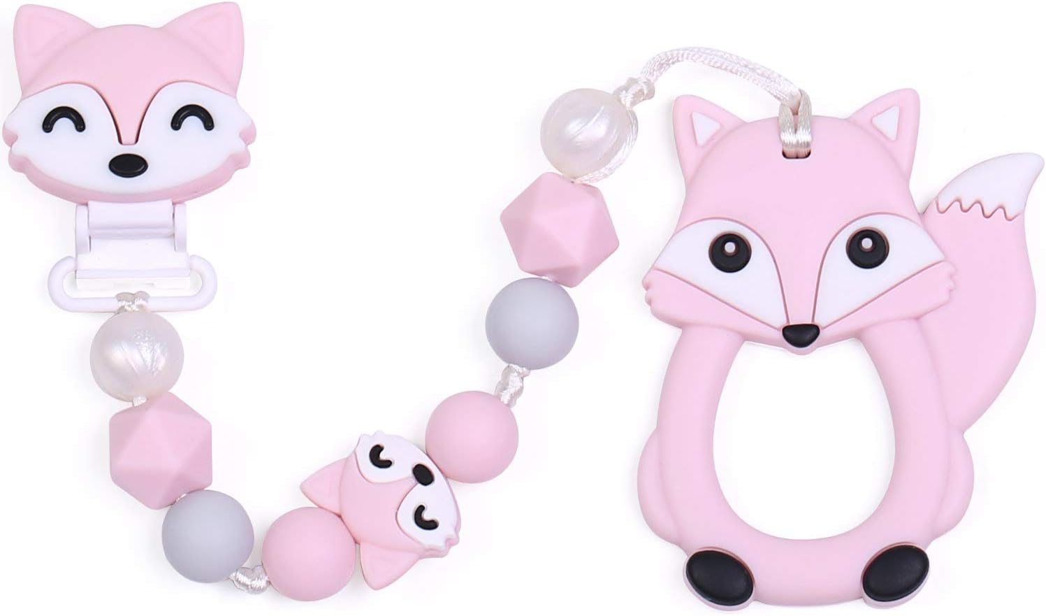 Clip Universal Azul Chupetero Silicona Bebe Mordedor Con Perlas Premyo Cadena Chupete Nino Zorro Cadenas Para Chupetes Bebe Westparkcleaners Com