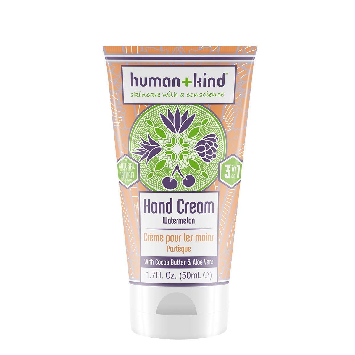 Human+Kind Watermelon Face Cream Coudes Feet