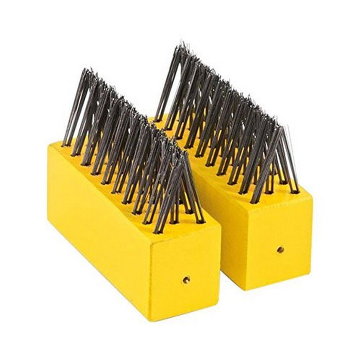 Wolf-Garten "FB-ME Weeding Brush Heads Set, Yellow/Black, 9x20x10 cm