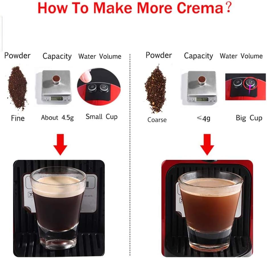 i Cafilas Filtros Cápsulas Café Recargable Rellenables Reutilizable para  Cafetera Nespresso Cápsula rellenable de Acero Inoxidable Crema Rica Tamper+ Cápsula Filtros de café Hogar y cocina futakuchi-hakata.com
