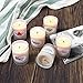 Anjou Scented Candle 6 Pack Gift Set, Aromatherapy Set of Fragrance Soy Wax, 15 Hours Burn Time Per Cup, 6 x 70 g for Stress Relief, Christmas Gift