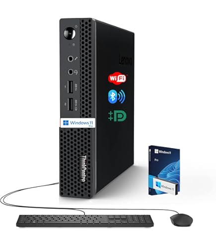 Amazon.com: Lenovo ThinkCentre Mini Business Desktop, AMD Dual