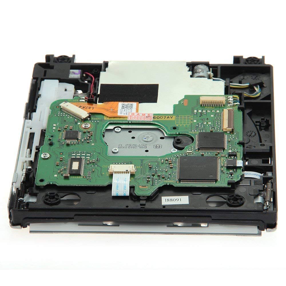 TFSeven Replacement DVD Drive ROM Disc DIY Repair Part with 2 PCB Board Assembly Compatible for Nintendo WII RVL-001