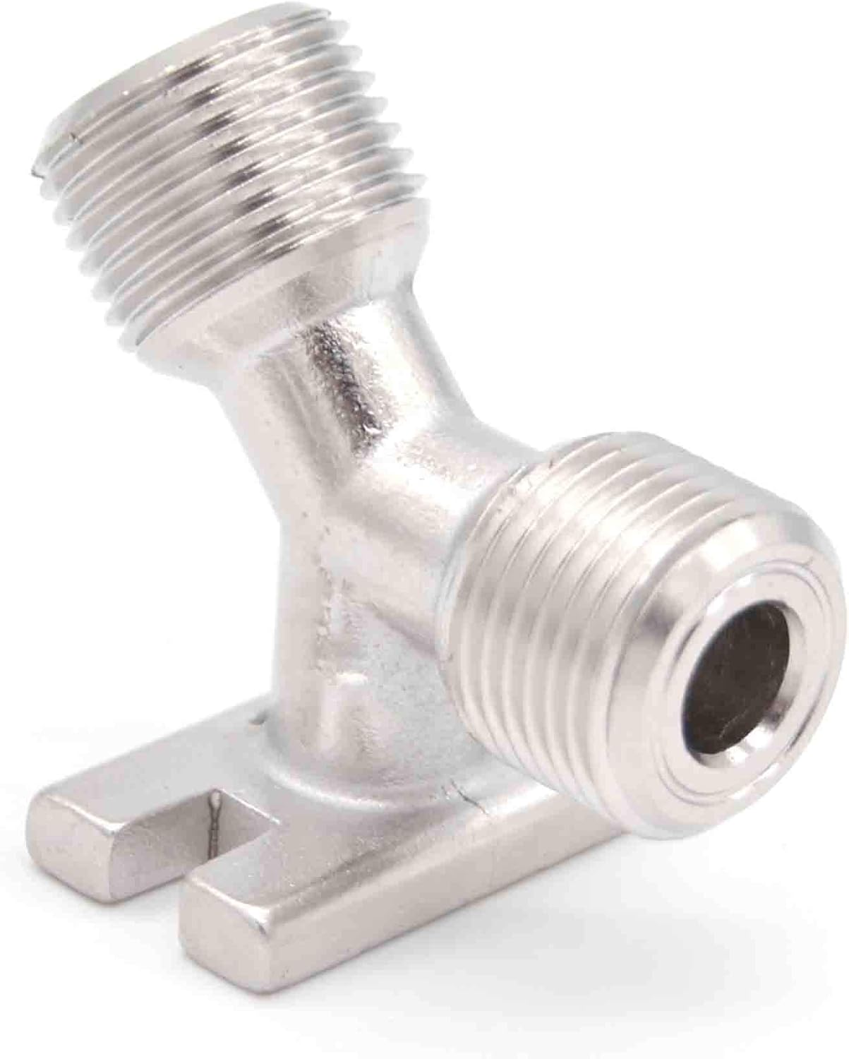 K&B Draft Beer Line Couplers and Fittings (Beer Line Wall Bracket, Stainless Steel