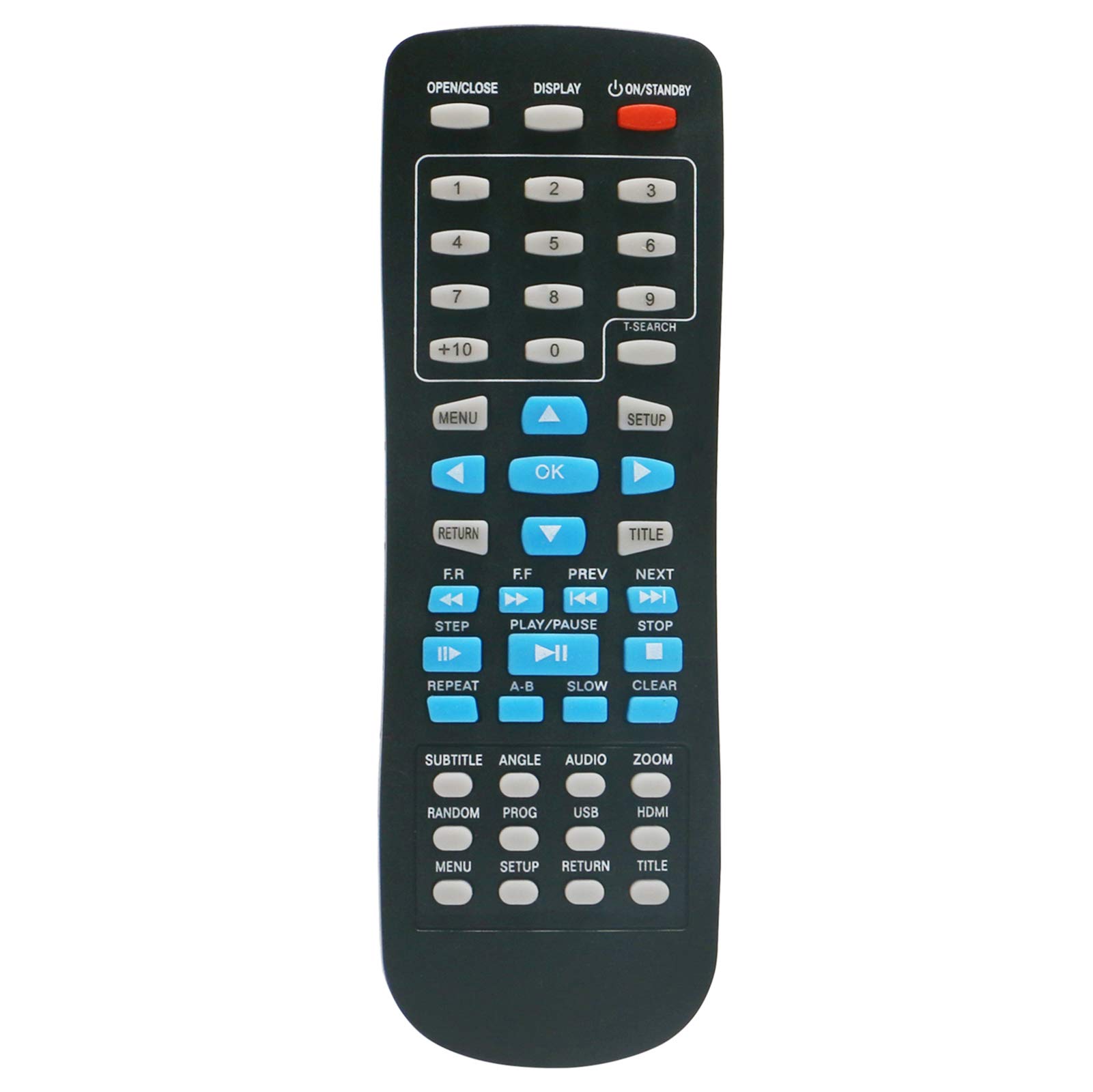 VINABTY SE-R0335 SE-R0336 Replacement Remote Fit for Toshiba DVD Player SD2010KB SD290EKB SD291EKE SD3005KB SD3010KB SD390EKB