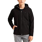 Spyder Boys Softshell Jacket - Cozy Insulated Polar Fleece Lined Softshell Winter Coat Hooded Windbreaker Jacket for Boys