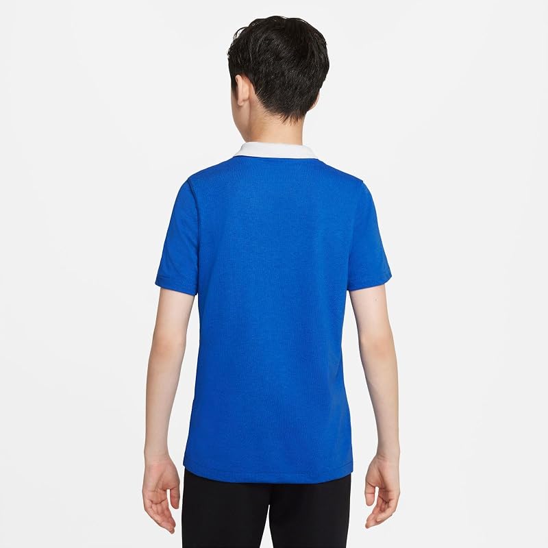 Unisex Kids Polo Y NK DF Park20 Polo SS, Royal Blue/White/White, CW6935-463, M