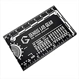 The Pocket Engineer - Wallet Engineering Ruler Scale and Unit Conversion Reference 3 inch