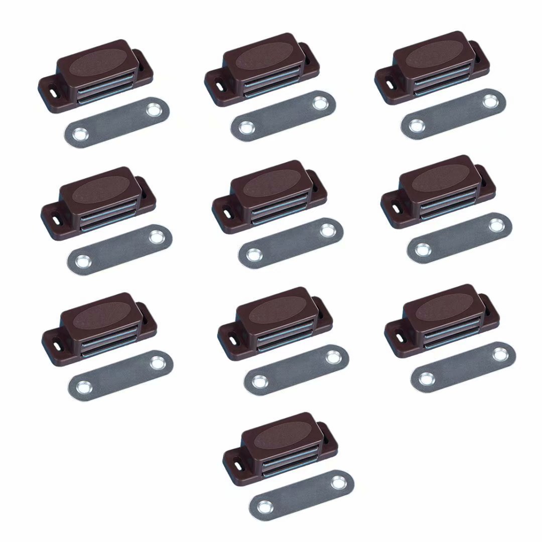 Ferretería 10 x Cierre Magnetico para Puerta de Armario Bricolaje y