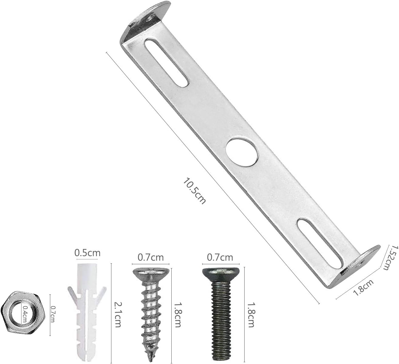 4 Pack Lighting Fixture Ceiling Plate Bracket 105mm Ceiling Light