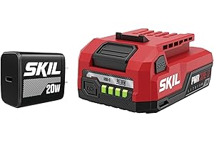 Skil PWR CORE 12 12V Starter Kit Including 2.0Ah USB-C Battery and 20W PD Charger-CB5020A-11