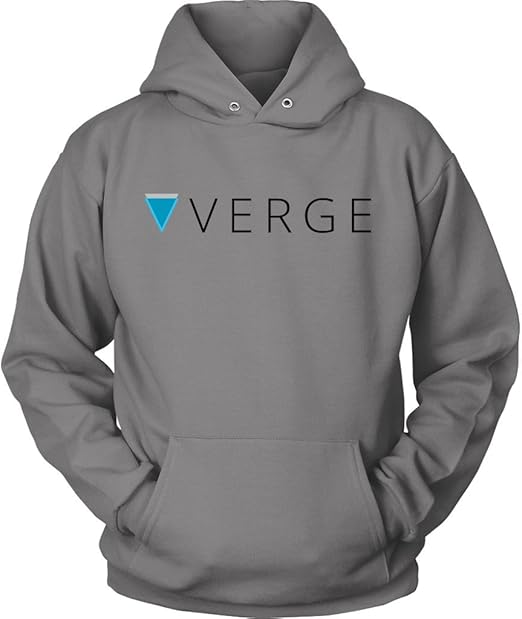 Amazon.com: Verge XVG Cryptocurrency Logo Hoodie Digital ...