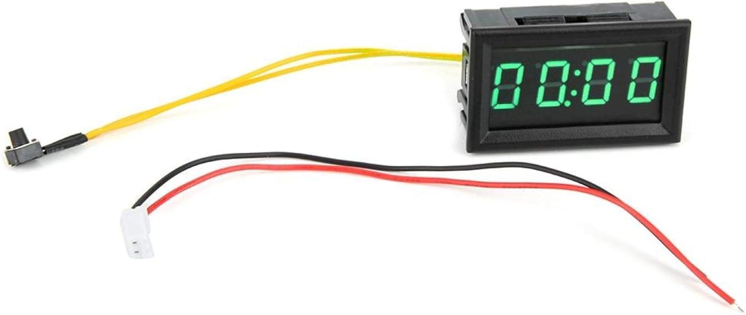 MultiUse LED Car Clock, ABS YB27T Durable Electronic Car Clock, for