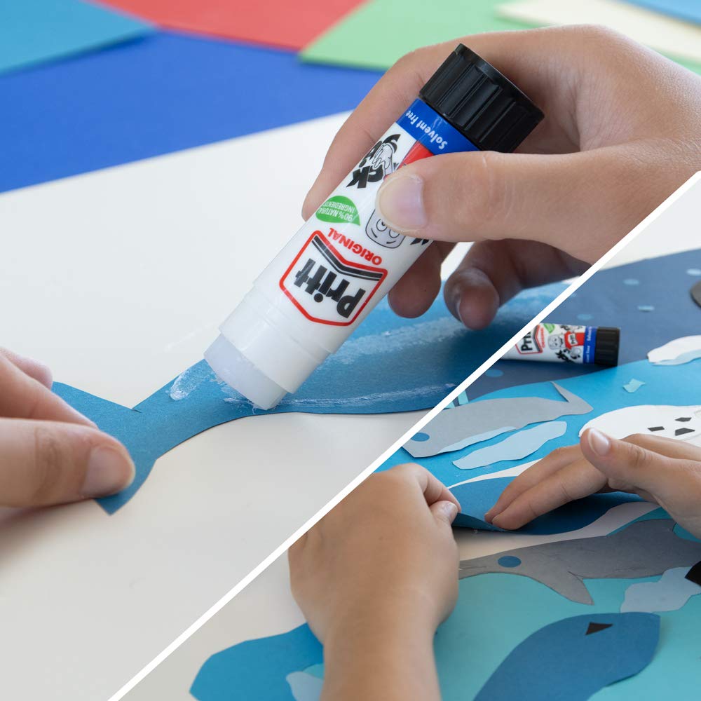 Pritt Stick Original Multi Pack / Childproof and washable glue stick