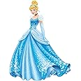 10 Inch Sparkle Glitter Cinderella Decal Disney Princess Princesses Removable Wall Sticker Art Walt Home Decor 8 by 10 inch